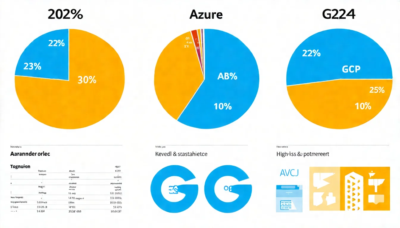 Illustration 1: Azure vs AWS Market Share Comparison