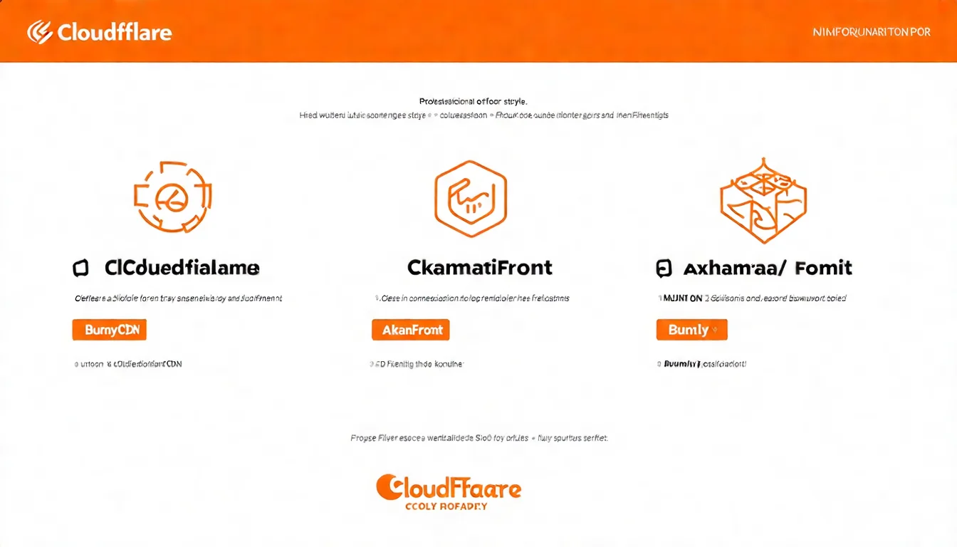Illustration 2: Major CDN Pricing Comparison Table