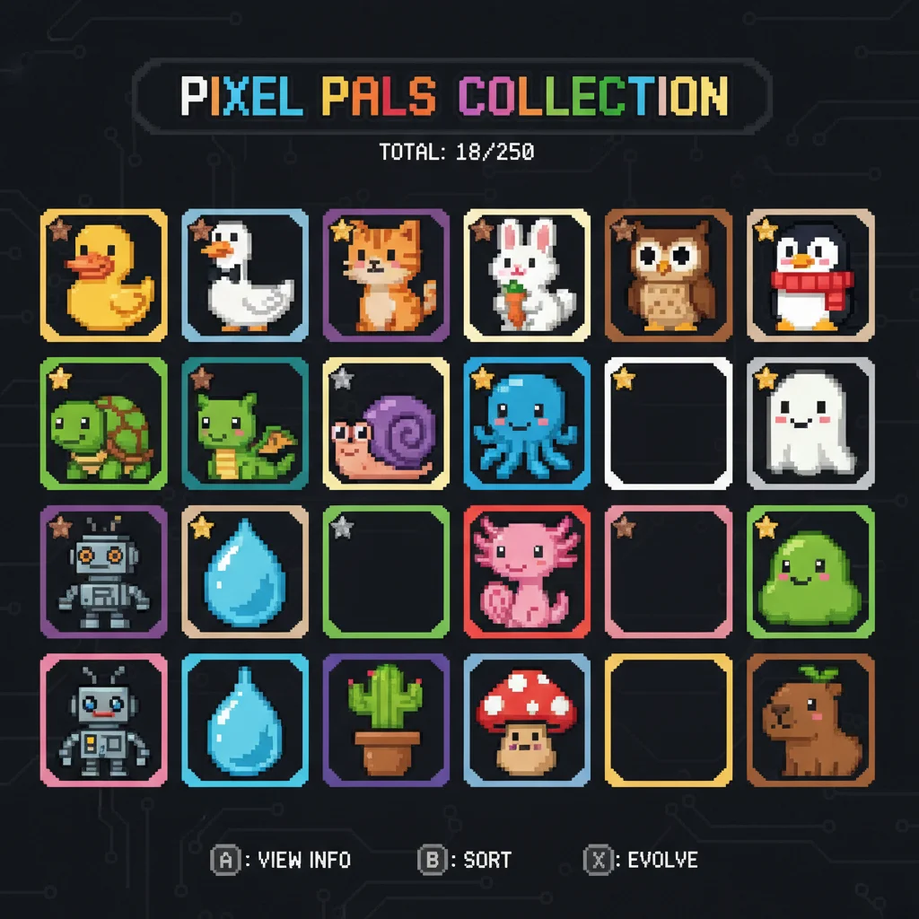 Claude Buddy Species Collection