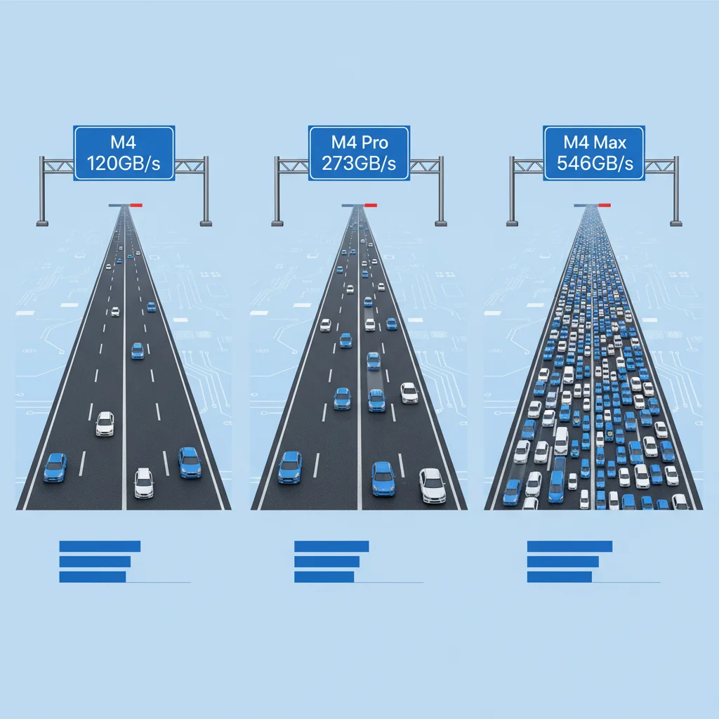 Apple Silicon memory bandwidth comparison