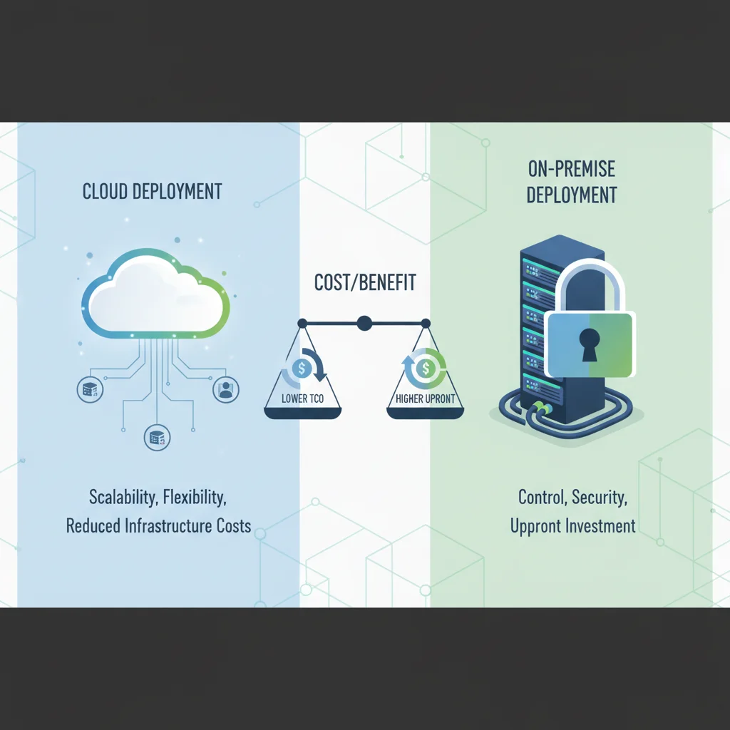 Cloud vs On-Premise Deployment Cost Comparison