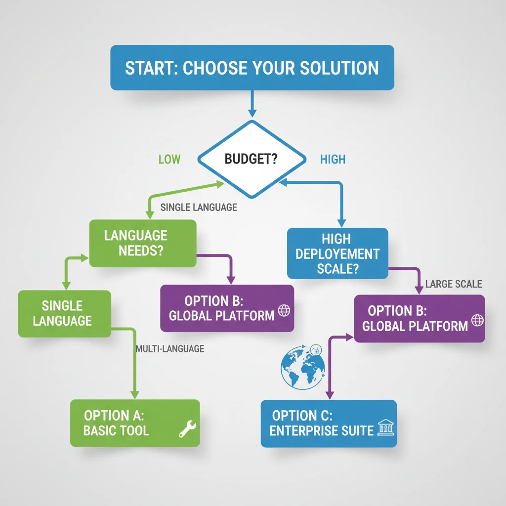 Model Selection Decision Tree