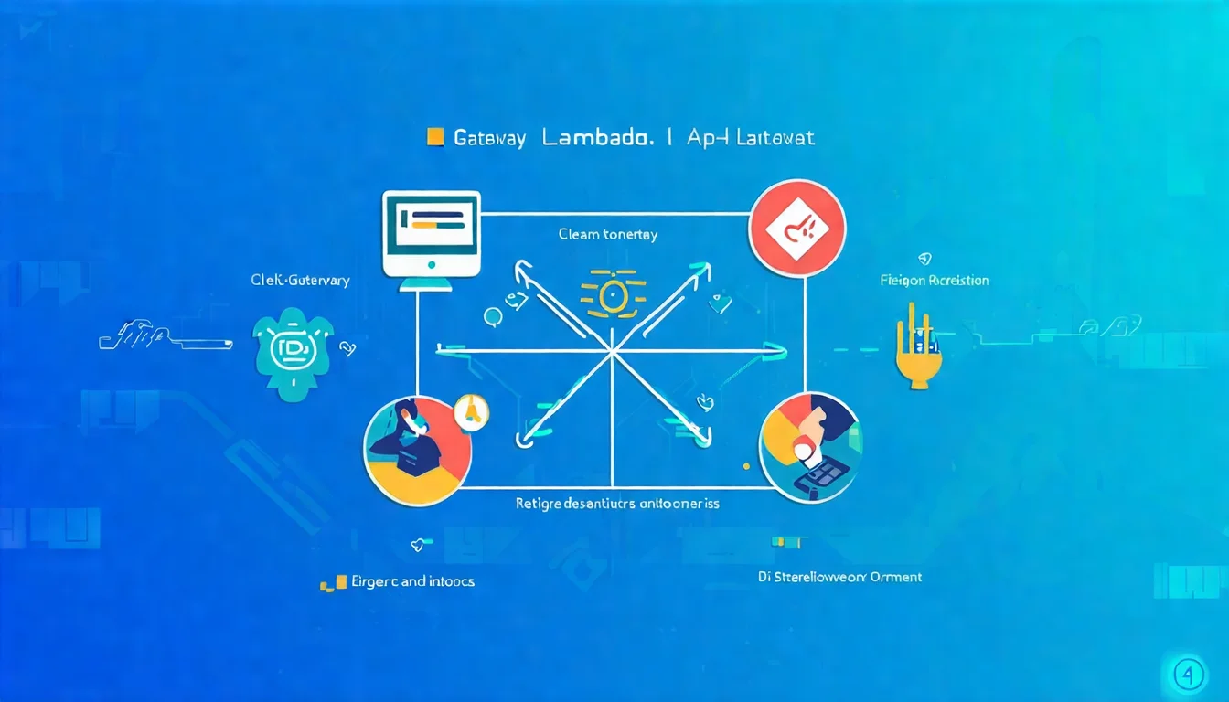 Illustration 1: Lambda + API Gateway Architecture Diagram