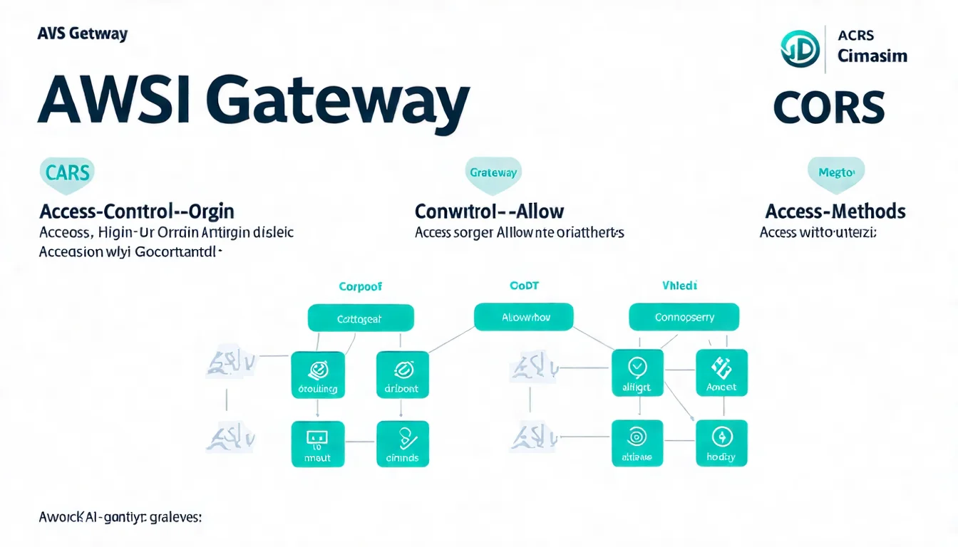 Illustration 3: API Gateway CORS Configuration Console