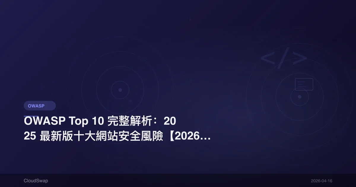 OWASP Top 10 Complete Analysis: 2025 Latest Top 10 Web Security Risks [2026 Update]