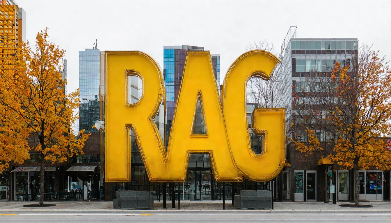 Side-by-side comparison showing RAG answer quality before and after optimization